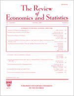 Review of Economic and Statistics