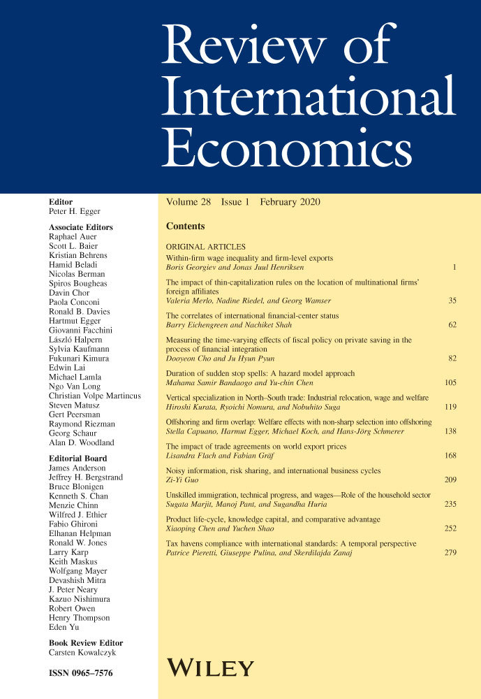 Image result for review of international economics