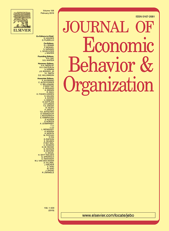 Image result for journal of economic behavior and organization